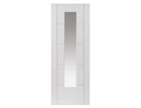 White Emral Glazed Internal Doors