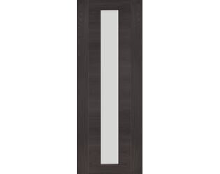 Forli Umber Grey Laminate - Clear Internal Doors