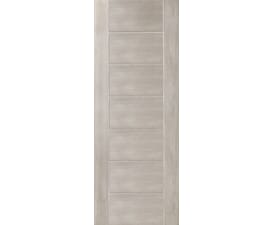 2040mm x 726mm x 40mm  Palermo White Grey Laminate Internal Door
