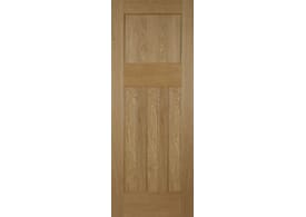 762x1981x35mm (30") Oak 1930 4 Panel Door