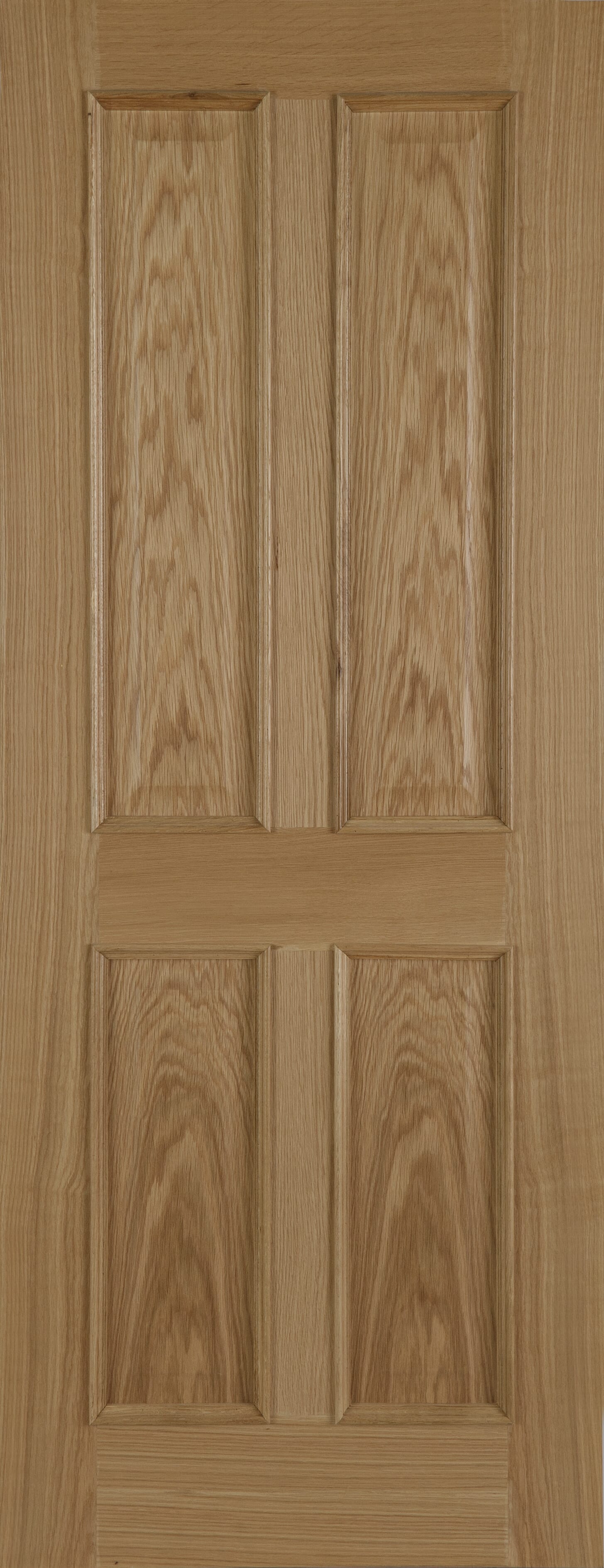 Oak 4 Panel Raised Mould Fire Door
