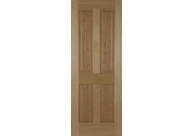 610x1981x35mm (24") Oak 4 Panel Door