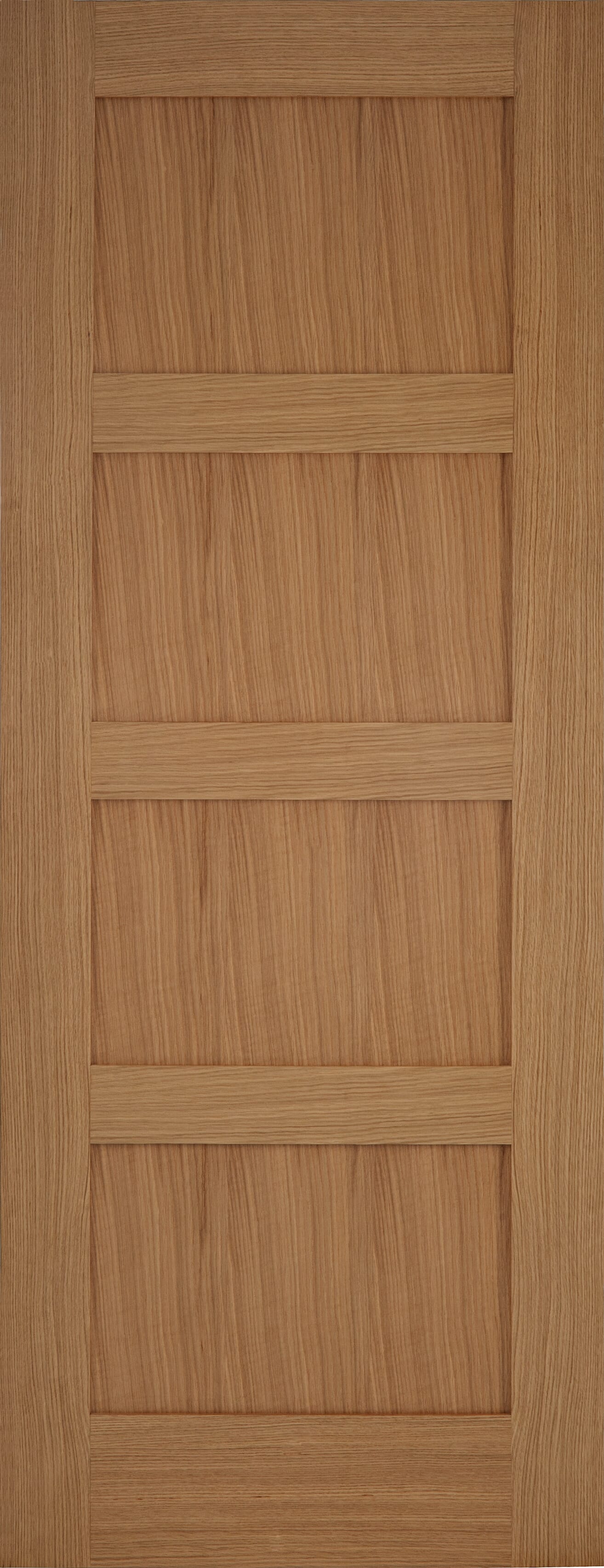 1981 X 762 X 44mm (30") Oak Contemporary 4 Panel FD30 Fire Door ...