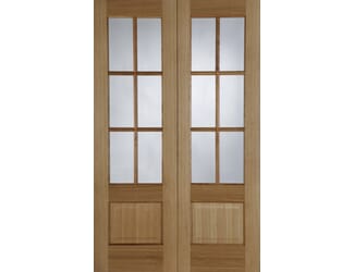 Oak Hampstead Pair - Prefinished Internal Doors