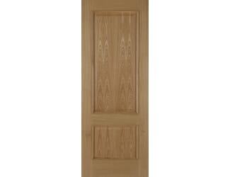 Oak Iris 2 Panel Raised Mould Internal Doors