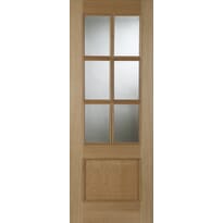 Oak Iris 6 Light Raised Mould Image