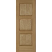 Oak Madrid 3 Panel - Prefinished Image