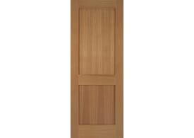 457x1981x35mm (18") Oak Marlborough 2 Panel Door