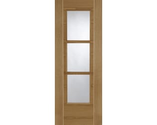 Oak Mirage 3L - Prefinished Unglazed Fire Door