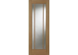 762x1981x35mm (30") Oak Salisbury 3 Light Door