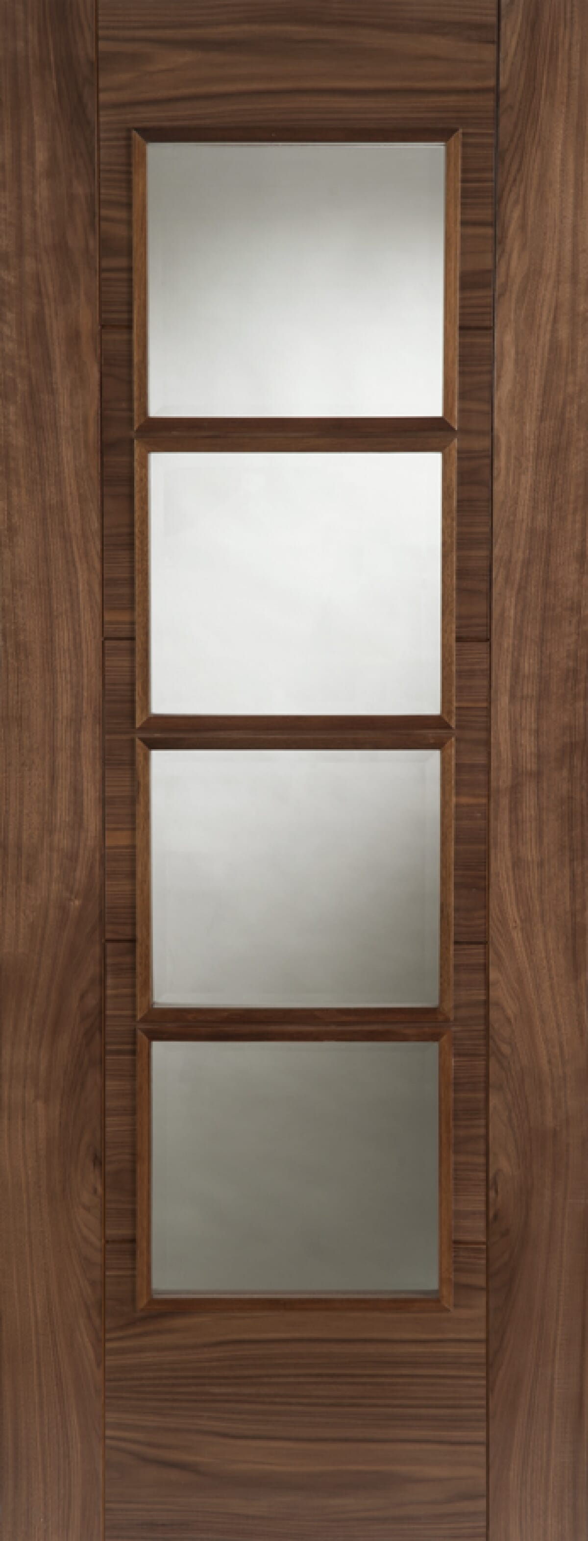 838x1981x44mm (33") Walnut Iseo 4L SS Fire Door
