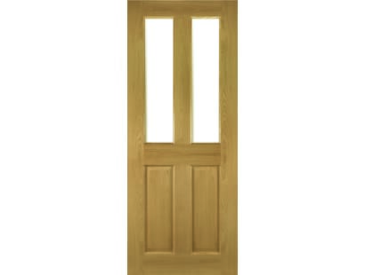 Bury Oak Glazed - Prefinished Internal Doors Image
