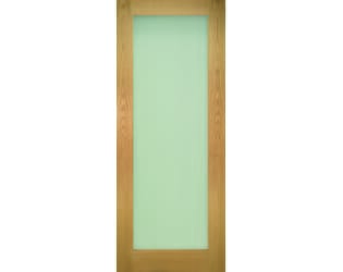 Walden Oak Glazed - Frosted Internal Doors