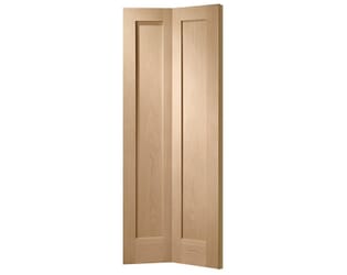 Pattern 10 Oak Bi-Fold Internal Doors