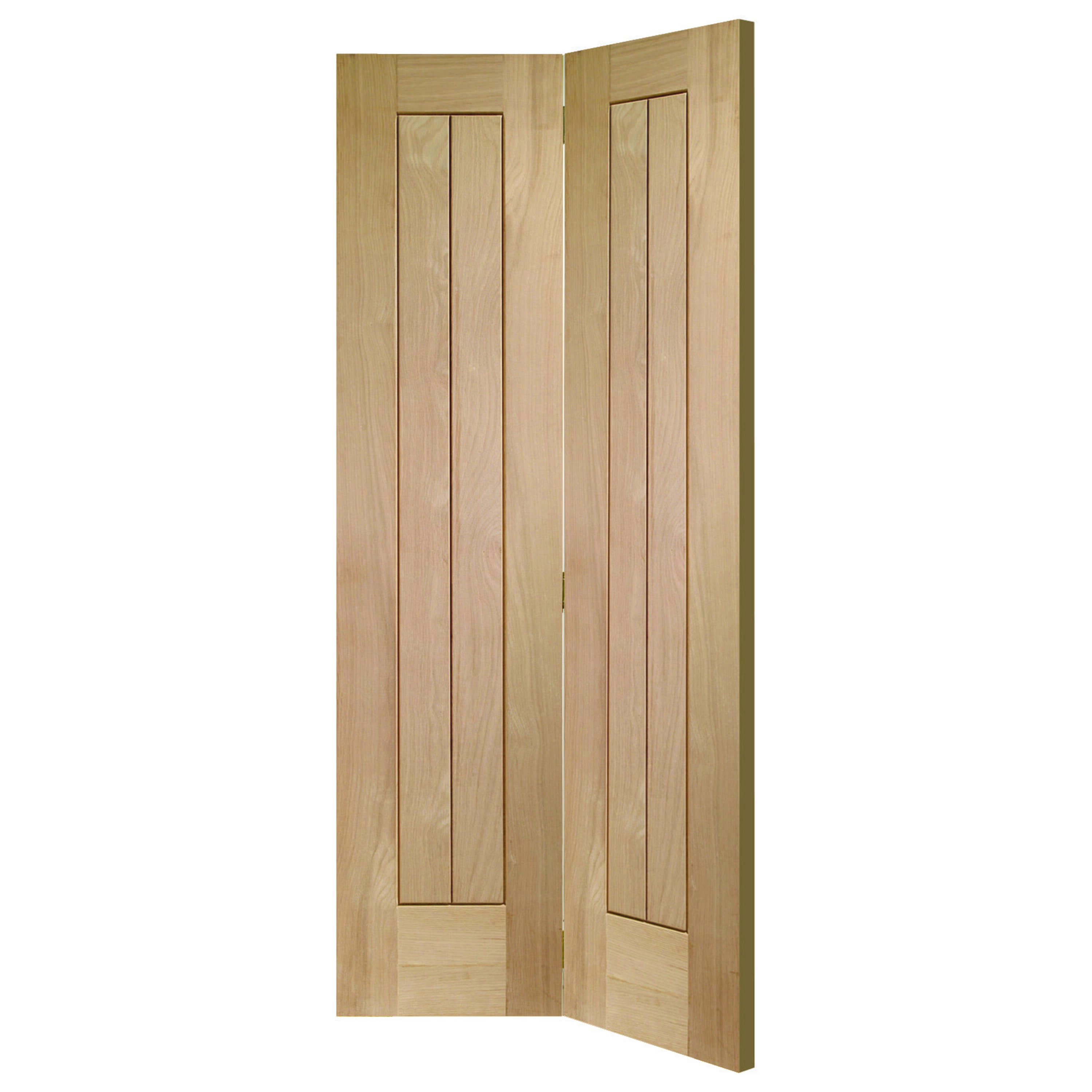 762x1981x35mm Suffolk Oak Bifold Door