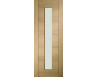 Palermo Oak Original 1 Light - Clear Glass Internal Doors