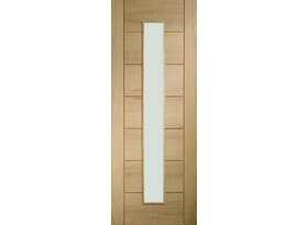 Palermo Oak 1 Light Glazed Door Image