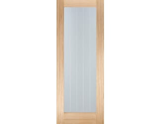 Mexicano Oak Pattern 10 - Clear Glass Internal Doors by LPD