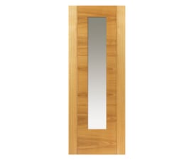2040mm x 726mm x 40mm  Mistral Oak Glazed - Prefinished Door