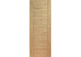 711x1981x44mm (28") Palermo Oak - Prefinished FD30 Fire Door