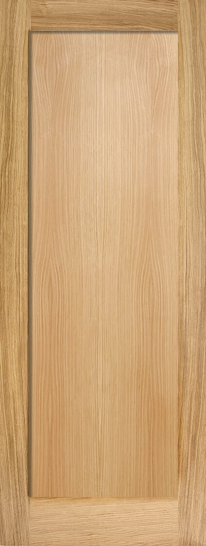 1981 x 762 x 35mm (30") Pattern 10 Oak 1 Panel Internal Door