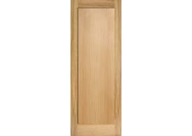 813x2032x35mm (32") Pattern 10 Oak 1 Panel Door