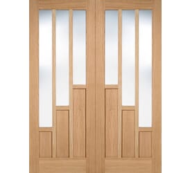Coventry Oak Pair Internal Doors