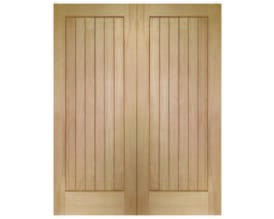 Suffolk Oak Rebated Pair Internal Doors