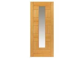 1981mm x 762mm x 35mm (30") Oak Sirocco Glazed - Prefinished Door