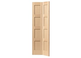 1981mm x 762mm x 35mm (30") Oak Snowdon Bi-Fold Door