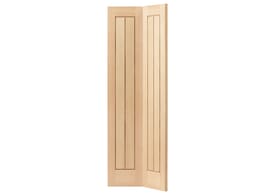 1981mm x 762mm x 35mm (30") Oak Thames Bi-Fold Door