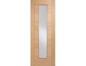 Vancouver Oak Long Light Glazed Internal Doors