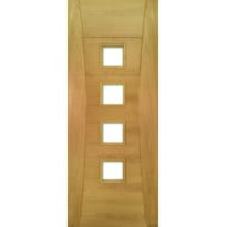 Pamplona Glazed Oak Door - Prefinished Image