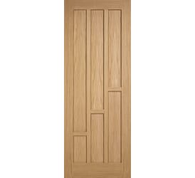 Coventry Oak 6 Panel - Prefinished Fire Door