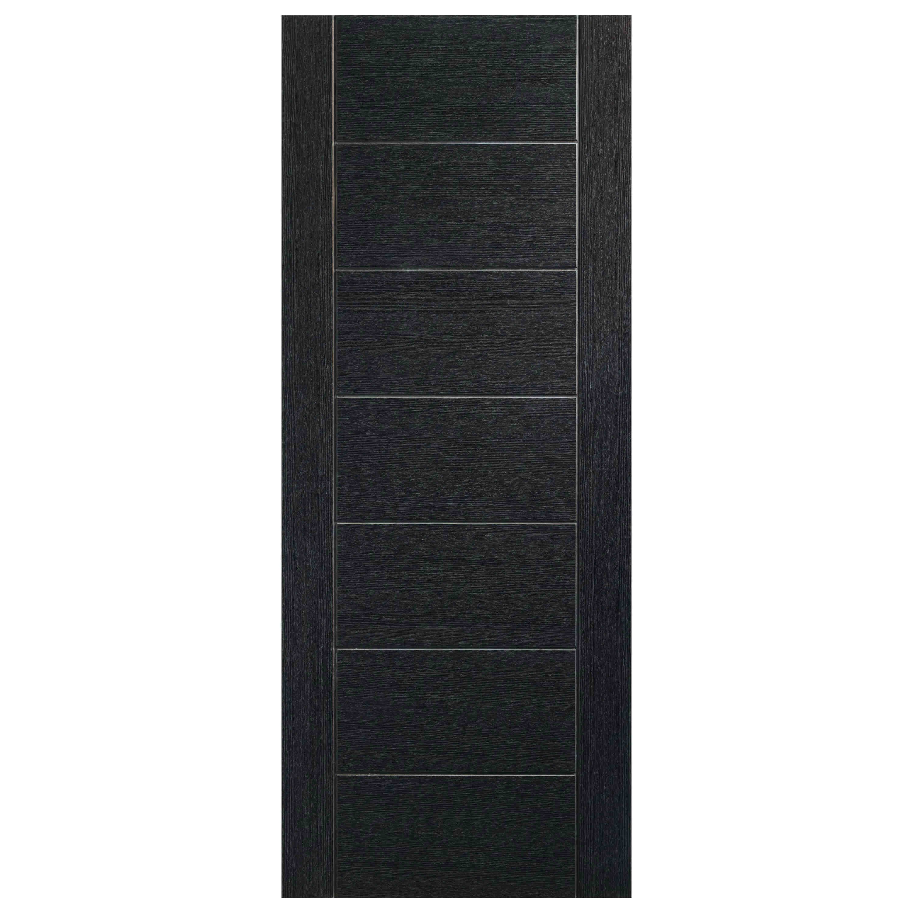 Palermo Dark Grey - Prefinished Fire Door