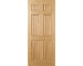 Regency Oak 6P - Prefinished Fire Door