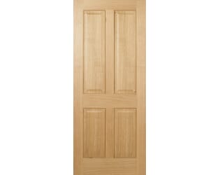 Regency 4P Oak - Prefinished Fire Door