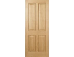 Regency 4 Panel Oak - Prefinished Internal Doors