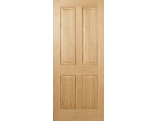 Regency 4P Oak - Prefinished Internal Doors