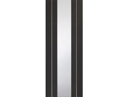Forli Dark Grey - Clear Prefinished Internal Doors Image