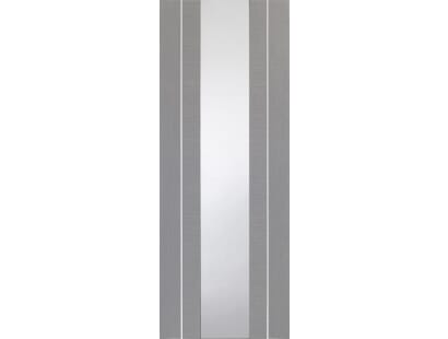 Forli Light Grey - Clear Prefinished Internal Doors Image