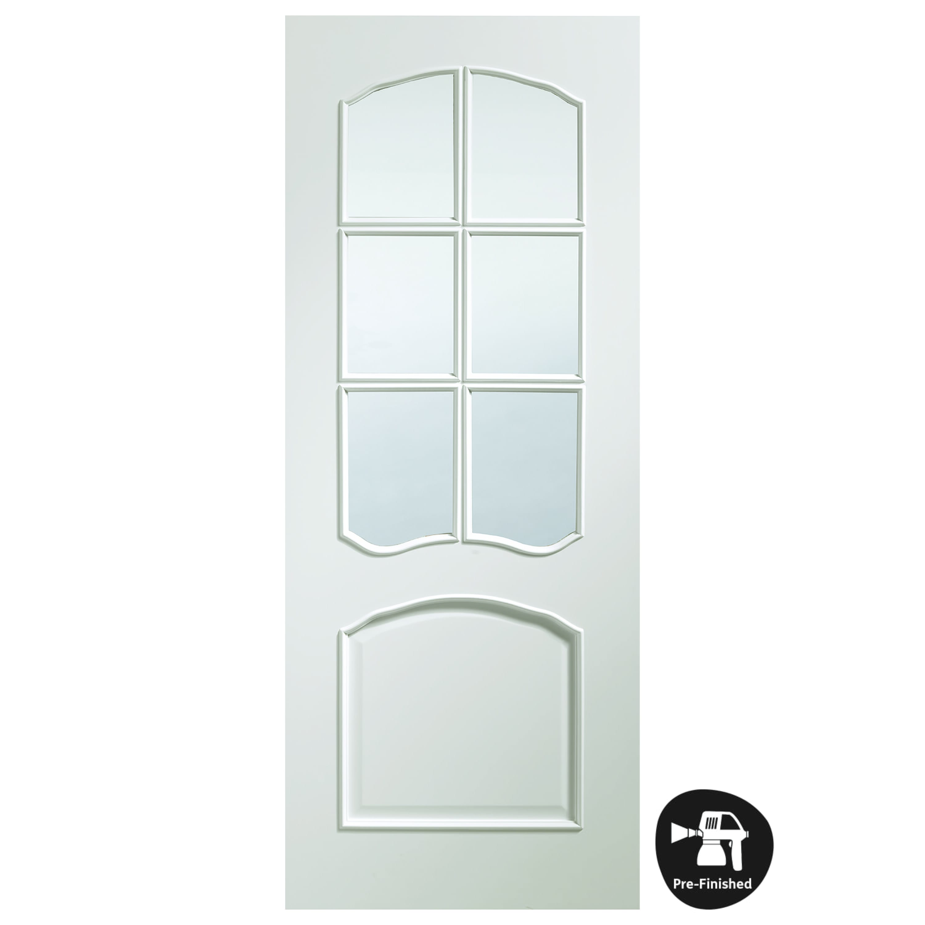 Riviera White - Prefinished Internal Doors