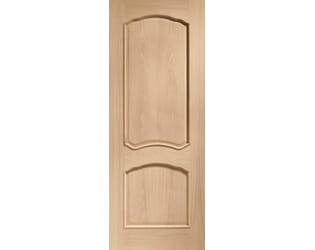 XL Louis Oak Prefinished - Raised Mouldings Internal Doors
