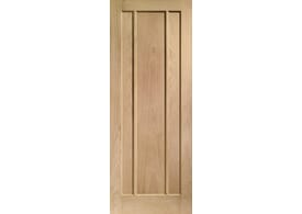 626 x 2040x40mm Worcester Oak - Prefinished  Door