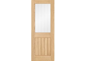686x1981x35mm (27") Belize Oak 1L - Prefinished Door