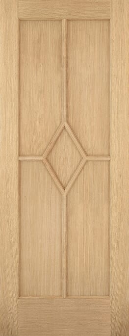 Reims Oak Prefinished FD30 Fire Door Set