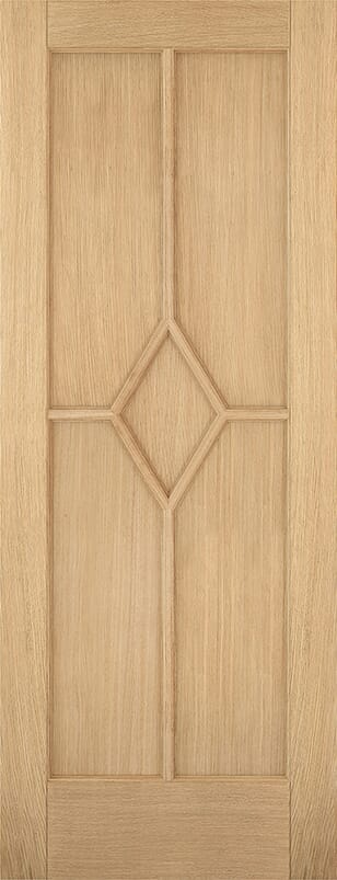 Reims Oak Prefinished FD30 Fire Door Set
