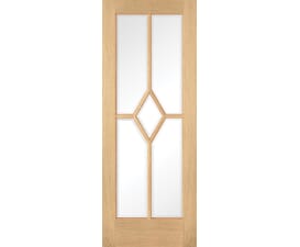 Reims Oak Glazed Internal Doors