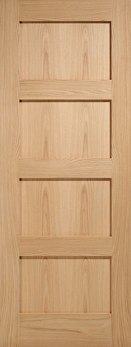 Shaker 4 Panel - Prefinished Fire Door