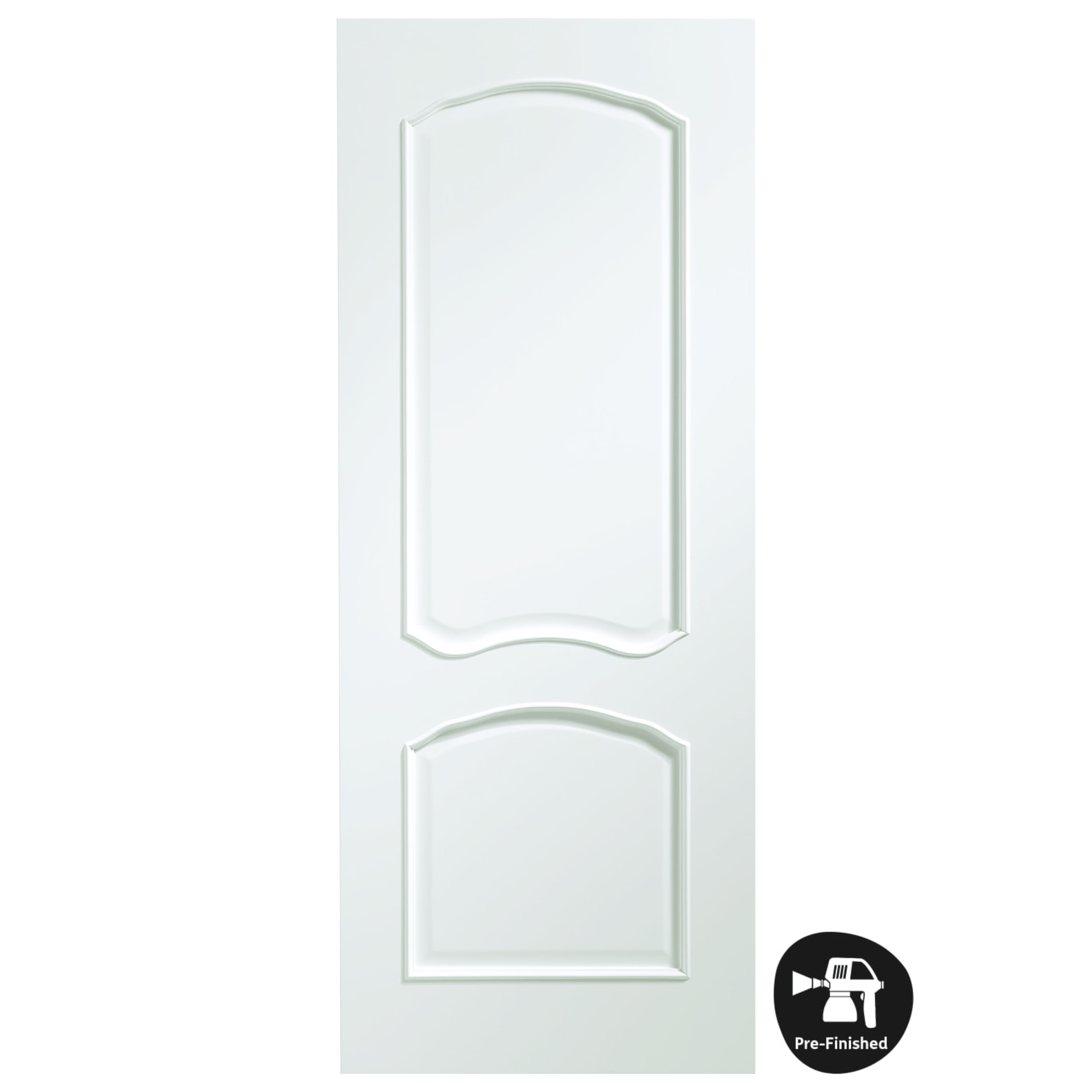 Louis White - Prefinished Internal Doors